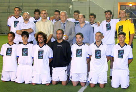 Footballers in The Team in Palestine