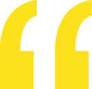 Yellow Quote Symbol